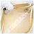 CHANEL Pochette New Travel Line Canvas Gold CC Auth 196660A D'oro - vista 17