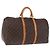 LOUIS VUITTON Monogram Keepall 50 Boston Bag M41426 LV Auth 194932V Monogramma