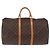 LOUIS VUITTON Monogram Keepall 50 Boston Bag M41426 LV Auth 194932V Monogramma - vista 3
