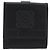 Portafoglio LOEWE Anagram in pelle nera argento Auth 196748V Nero - vista 2