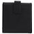 Portafoglio LOEWE Anagram in pelle nera argento Auth 196748V Nero - vista 3