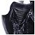 Borsa a tracolla con catena PRADA in pelle nera autentica 198267V Nero - vista 19