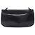 Borsa a tracolla con catena PRADA in pelle nera autentica 198267V Nero - vista 3
