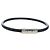 LOUIS VUITTON Damier Graphite Bra Rubbed Keep It Bracelet M6609E LV Auth 195934V