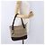 Borsa a mano BURBERRY Nova Check Canvas Beige Gold Auth 196649A D'oro - vista 23