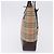 Borsa a mano BURBERRY Nova Check Canvas Beige Gold Auth 196649A D'oro - vista 6