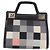 Borsa Salvatore Ferragamo Canvas Black Gold Tone Auth 198496A Nero - vista 2