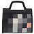 Borsa Salvatore Ferragamo Canvas Black Gold Tone Auth 198496A Nero - vista 3