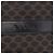 Céline Borsa a mano CELINE Macadam Canvas PVC Leather Black Gold Auth 196702 Nero D'oro - vista 14