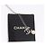 Collana CHANEL COCO Metallo Argento CC Auth 198854V - vista 15