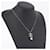 Collana CHANEL COCO Metallo Argento CC Auth 198854V - vista 16