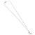 Collana CHANEL COCO Metallo Argento CC Auth 198854V - vista 2