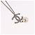Collana CHANEL COCO Metallo Argento CC Auth 198854V - vista 3