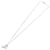 Collana CHANEL COCO Metallo Argento CC Auth 198854V - vista 8
