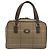 Borsa a mano Burberrys Nova Check Canvas Brown Gold Auth 198681 Marrone D'oro - vista 2