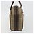Borsa a mano Burberrys Nova Check Canvas Brown Gold Auth 198681 Marrone D'oro - vista 5