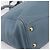 Borsa Tote Miu Miu in Pelle 2 vie Blu Tono Oro Auth BA14873 - vista 15