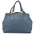 Borsa Tote Miu Miu in Pelle 2 vie Blu Tono Oro Auth BA14873 - vista 2