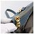 Borsa Tote Miu Miu in Pelle 2 vie Blu Tono Oro Auth BA14873 - vista 25