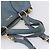 Borsa Tote Miu Miu in Pelle 2 vie Blu Tono Oro Auth BA14873 - vista 7