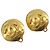 Brincos CHANEL Metal Tom Dourado CC Auth 198842V