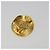 Brincos CHANEL Metal Tom Dourado CC Auth 198842V - vista 5