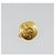 Brincos CHANEL Metal Tom Dourado CC Auth 198842V - vista 6