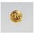 Brincos CHANEL Metal Tom Dourado CC Auth 198842V - vista 7