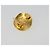 Brincos CHANEL Metal Tom Dourado CC Auth 198842V - vista 9