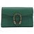 Borsa a tracolla GUCCI Duonisos in pelle Verde Oro 476432 Auth mr2815 D'oro - vista 2
