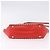 Borsa Tote VALENTINO Studs in pelle 2way Rossa Tono Oro Auth BA14871 Rosso - vista 11