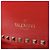 Borsa Tote VALENTINO Studs in pelle 2way Rossa Tono Oro Auth BA14871 Rosso - vista 16