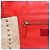 Borsa Tote VALENTINO Studs in pelle 2way Rossa Tono Oro Auth BA14871 Rosso - vista 22