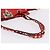 Borsa Tote VALENTINO Studs in pelle 2way Rossa Tono Oro Auth BA14871 Rosso - vista 7