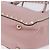 Borsa Tote VALENTINO Studs in pelle 2way Rosa Tono Oro Auth BA14769 - vista 16