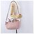 Borsa Tote VALENTINO Studs in pelle 2way Rosa Tono Oro Auth BA14769 - vista 26