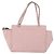 Borsa Tote VALENTINO Studs in pelle 2way Rosa Tono Oro Auth BA14769 - vista 3