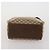 GUCCI Borsa Tote GG Canvas Sherry Line Set da 2 Beige Auth 193567 - vista 16