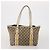 GUCCI Borsa Tote GG Canvas Sherry Line Set da 2 Beige Auth 193567 - vista 2
