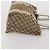 GUCCI Borsa Tote GG Canvas Sherry Line Set da 2 Beige Auth 193567 - vista 4