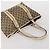 GUCCI Borsa Tote GG Canvas Sherry Line Set da 2 Beige Auth 193567 - vista 5