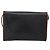 Céline Borsa a tracolla Circle in pelle nera e oro CELINE Auth am12378A Nero - vista 3