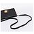 Céline Borsa a tracolla Circle in pelle nera e oro CELINE Auth am12378A Nero - vista 7