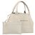 Borsa a mano BALENCIAGA Navy Cabas S in pelle Ivory Silver 339933 Auth 198623 Argento Crudo