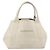 Borsa a mano BALENCIAGA Navy Cabas S in pelle Ivory Silver 339933 Auth 198623 Argento Crudo - vista 2