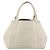 Borsa a mano BALENCIAGA Navy Cabas S in pelle Ivory Silver 339933 Auth 198623 Argento Crudo - vista 3