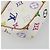 LOUIS VUITTON Monogram Multicolor Pochette Accessoires White M92649 Auth 196048V Bianco - vista 13