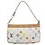 LOUIS VUITTON Monogram Multicolor Pochette Accessoires White M92649 Auth 196048V Bianco - vista 3
