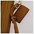 Funda para prendas LOEWE Anagram de cuero beige tono dorado Auth bs36558 - vista 16