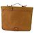Funda para prendas LOEWE Anagram de cuero beige tono dorado Auth bs36558 - vista 2
